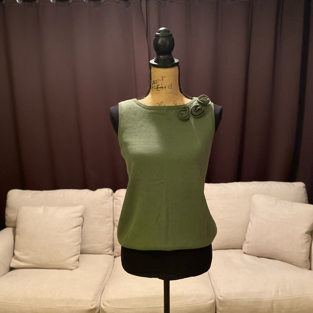 New! 2 sleeveless sweater tank tops for sale